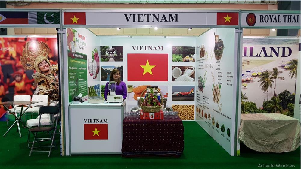 Quảng bá sản phẩm thanh long xuất khẩu của Việt Nam tại Hội chợ quốc tế “My Karachi” 2023